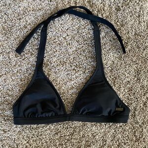 2 New Black Roxy bikini halter tops!